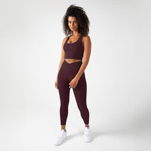 Load image into Gallery viewer, YITTY Active Women's UltraLuxe Built-in Bra Tank Top, Athleisure, 4-Way-Stretch, Burgundy