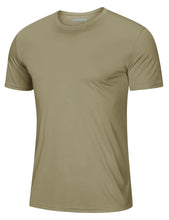 Load image into Gallery viewer, MAGCOMSEN Men's Summer UPF 50 Crew Neck Lightweight Short Sleeve Rash Guard Quick Dry Shirts
