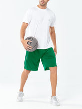 Load image into Gallery viewer, NORTHYARD Men's 10" Athletic Shorts – Quick-Dry Gym & Basketball Training Shorts in Green