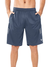 Load image into Gallery viewer, NORTHYARD Men's 10" Athletic Shorts – Quick-Dry Mesh Gym & Basketball Training Shorts in Cool Grey