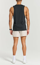 Load image into Gallery viewer, Project Titan Men's Drop Arm Tank Top – Cut Off Sleeveless Gym Shirt for Weightlifting & Bodybuilding in Black