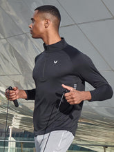Load image into Gallery viewer, NORTHYARD Men's Short Sleeve Workout Gym Shirt – Quick Dry Athletic T-Shirt | Black