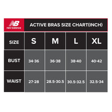 Load image into Gallery viewer, New Balance Women's Seamless MID Impact Heather Keyhole Sport Bra with Removable Pads, Vintage Indigo