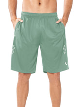 Load image into Gallery viewer, NORTHYARD Men's 10" Athletic Shorts – Quick-Dry Mesh Gym & Basketball Training Shorts in Loden Frost