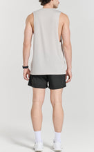 Load image into Gallery viewer, Project Titan Men's Drop Arm Tank Top – Cut Off Sleeveless Gym Shirt for Weightlifting & Bodybuilding in Unbleached Linen