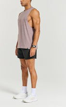 Load image into Gallery viewer, Project Titan Men's Drop Arm Tank Top – Cut Off Sleeveless Gym Shirt for Weightlifting & Training in Light Grape Flax