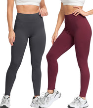 Load image into Gallery viewer, Natural Feelings Buttercloud High Waisted Leggings for Women Pack Tummy Control Athletic Yoga Pants Opaque Slim