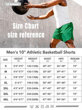 Load image into Gallery viewer, NORTHYARD Men's 10" Athletic Shorts – Quick-Dry Gym & Basketball Training Shorts in Green