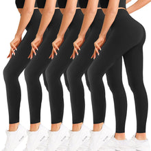 Load image into Gallery viewer, Natural Feelings Buttercloud High Waisted Leggings for Women Pack Tummy Control Athletic Yoga Pants Opaque Slim