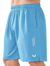 Load image into Gallery viewer, NORTHYARD Men's 10" Athletic Shorts – Quick-Dry Mesh Gym & Basketball Training Shorts in Sky Blue