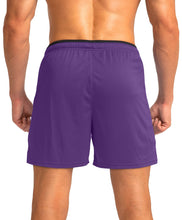 Load image into Gallery viewer, G Gradual Men's 5" Running Shorts with Zip Pockets – Quick-Dry Gym & Athletic Workout Shorts in Purple