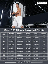 Load image into Gallery viewer, NORTHYARD Men's 10" Athletic Shorts – Quick-Dry Mesh Gym & Basketball Training Shorts in White
