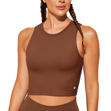 Load image into Gallery viewer, Natural Feelings Nudi Sports Bras for Women Removable Padded Yoga Tank Tops Sleeveless Fitness Workout Crop Tops