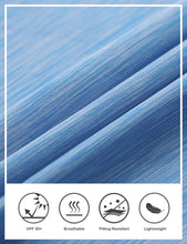 Load image into Gallery viewer, EZRUN Men's Tank Tops Quick Dry Workout Muscle Sleeveless Shirts Summer Gym Athletic Shirt for Swim Beach Running Light Blue