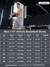 Load image into Gallery viewer, NORTHYARD Men's 10" Athletic Shorts – Quick-Dry Mesh Gym & Basketball Training Shorts in Stone