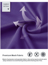 Load image into Gallery viewer, NORTHYARD Men's 10" Athletic Shorts – Quick-Dry Mesh Gym & Basketball Training Shorts in Purple