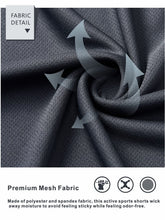 Load image into Gallery viewer, NORTHYARD Men's 10" Athletic Shorts – Quick-Dry Mesh Gym & Basketball Training Shorts in Cool Grey