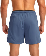 Load image into Gallery viewer, G Gradual Men's 5" Running Shorts with Zip Pockets – Quick-Dry Gym & Athletic Workout Shorts in Dusty Blue