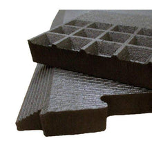 Load image into Gallery viewer, 2' x 2' Shok-Lok Interlocking Rubber Floor Mat - The Home Fitness Corp
