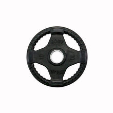 Load image into Gallery viewer, 255lb. Rubber Grip Olympic Plate Set Olympic Weight Set - The Home Fitness Corp