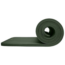 Load image into Gallery viewer, Retrospec Solana Yoga Mat 1" Thick w/Nylon Strap for Men & Women - Non Slip Exercise Mat for Home Yoga, Pilates, Stretching, Floor & Fitness Workouts - Wild Spruce
