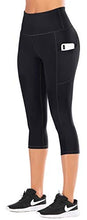 Load image into Gallery viewer, IUGA High Waisted Yoga Pants for Women with Pockets Capri Leggings for Women Workout Leggings for Women Yoga Capris