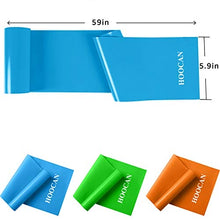 Load image into Gallery viewer, Resistance Bands Set, Long Exercise Bands for Arms, Shoulders, Legs and Butt, Workout Stretch Bands for Physical Therapy, Gym, Yoga