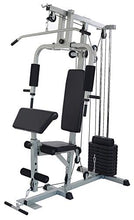 Load image into Gallery viewer, Sporzon Home Gym System Workout Station with 330LB of Resistance, 125LB Weight Stack, Gray