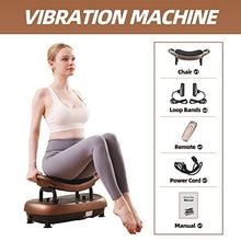 Load image into Gallery viewer, EILISON FITABS Vibration Plate Exercise Machine - Vibration Platform | Whole Body Viberation Machine for Weight Loss, Shaping, Training, Recovery, Toning, ABS & Fit Massage(Double Seat)