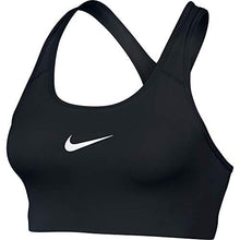 Load image into Gallery viewer, Women's Nike Swoosh Sports Bra, Sports Bra for Women with Compression & Medium Support, Black/White, XL