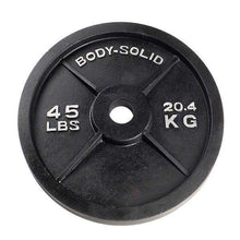 Load image into Gallery viewer, 500lb. Cast Iron Olympic Weight Set with 7' Olympic bar and collars - The Home Fitness Corp