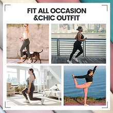 Load image into Gallery viewer, TNNZEET 7 Pack High Waisted Leggings for Women - Buttery Soft Workout Running Yoga Pants
