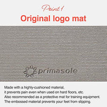 Load image into Gallery viewer, Primasole Yoga Mat with Carry Strap for Yoga Pilates Fitness and Floor Workout at Home and Gym 1/3 thick (Earth Brown Color) PSS91NH009A