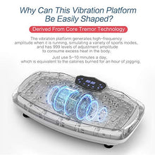Load image into Gallery viewer, NIMTO Vibration Plate Exercise Machine Whole Body Workout Vibration Fitness Platform for Home Fitness & Weight Loss + Remote + Loop Resistance Bands, 999 Levels