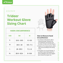 Load image into Gallery viewer, Trideer Workout Gloves for Men and Women, Lightweight Weight Lifting Gym Gloves for Cycling, Exercise, Weightlifting, Fitness, Training, Climbing, and Rowing, Full Palm Protection and Breathable