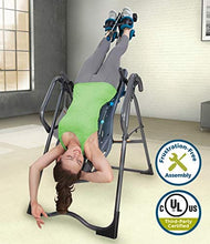 Load image into Gallery viewer, Teeter FitSpine X3 Inversion Table, Deluxe Easy-to-Reach Ankle Lock, Back Pain Relief Kit, FDA-Registered (FitSpine X3)