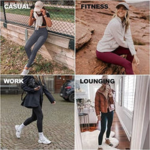 Load image into Gallery viewer, CAMPSNAIL 4 Pack High Waisted Leggings for Women- Soft Tummy Control Slimming Yoga Pants for Workout Running Reg & Plus Size
