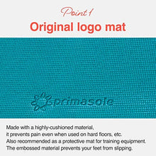 Load image into Gallery viewer, Primasole Yoga Mat with Carry Strap for Yoga Pilates Fitness and Floor Workout at Home and Gym 1/3 thick (Jango Green Color) PSS91NH011A
