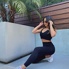 Load image into Gallery viewer, CAMPSNAIL Women High Waisted Leggings - Soft Tummy Control Slimming Yoga Pants for Workout Athletic Running Reg & Plus Size