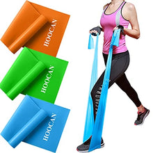 Load image into Gallery viewer, Resistance Bands Set, Long Exercise Bands for Arms, Shoulders, Legs and Butt, Workout Stretch Bands for Physical Therapy, Gym, Yoga