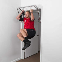 Load image into Gallery viewer, Adjustable Mount Doorway Pull Up Bar Forearm Back Shoulder Training - The Home Fitness Corp