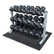 Load image into Gallery viewer, Body-Solid 5-50lb. Rubber Dumbbell Package Weight Sets - The Home Fitness Corp