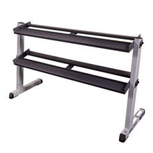 Load image into Gallery viewer, Body-Solid 60" Heavy Duty Dumbbell Rack Storage Rack - The Home Fitness Corp