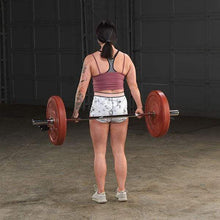 Load image into Gallery viewer, Body-Solid Olympic Shrug Bar Weight Lifting Core Training - The Home Fitness Corp