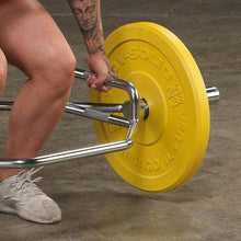 Load image into Gallery viewer, Body-Solid Olympic Shrug Bar with Raised Handles Weight Lifting Core Training - The Home Fitness Corp