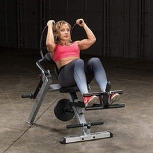 Load image into Gallery viewer, Body-Solid Semi-Recumbent Ab Bench Abdominal Trainer - The Home Fitness Corp