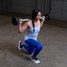 Load image into Gallery viewer, Body-Solid Tools Fixed Weight Straight Barbells for Quick Workouts - The Home Fitness Corp