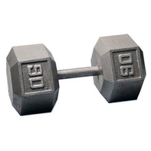 Load image into Gallery viewer, Cast Iron Hex Dumbbells Sizes from 1-100 Pounds Weight Set Solid Steel - The Home Fitness Corp