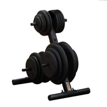 Load image into Gallery viewer, EZ-Load Standard Weight Plate Tree Storage Rack - The Home Fitness Corp