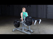 Load and play video in Gallery viewer, Pro ClubLine Leverage Leg Extension by Body-Solid Leg Training Machine